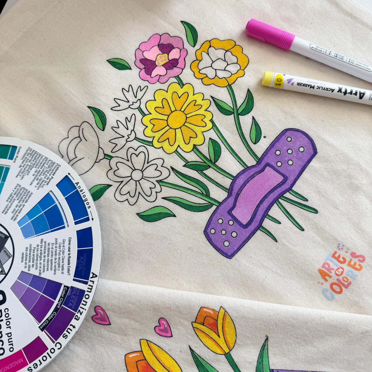 Workshop Tote en Colores