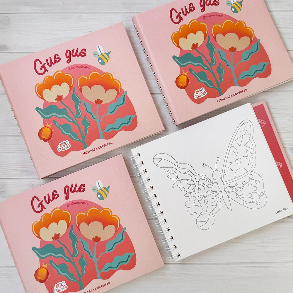 Gus gus - Libro para colorear