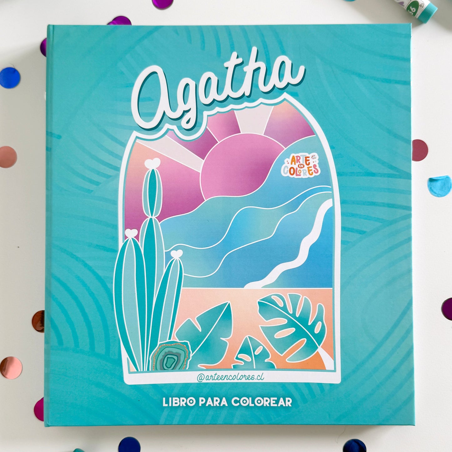 Agatha - Libro para colorear