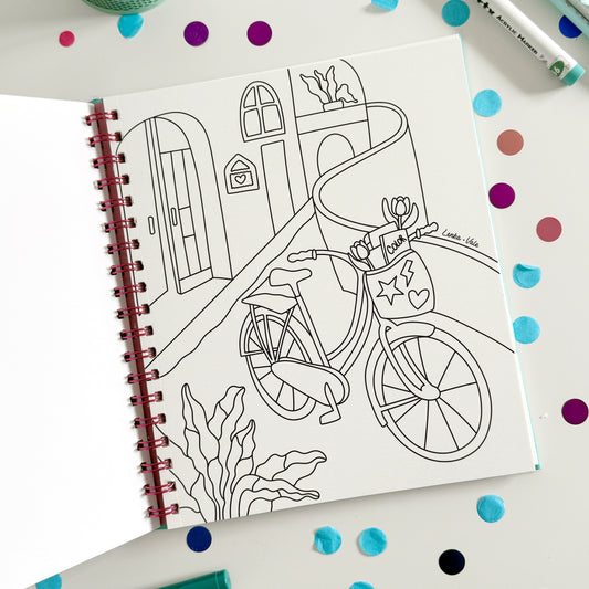 Agatha - Libro para colorear
