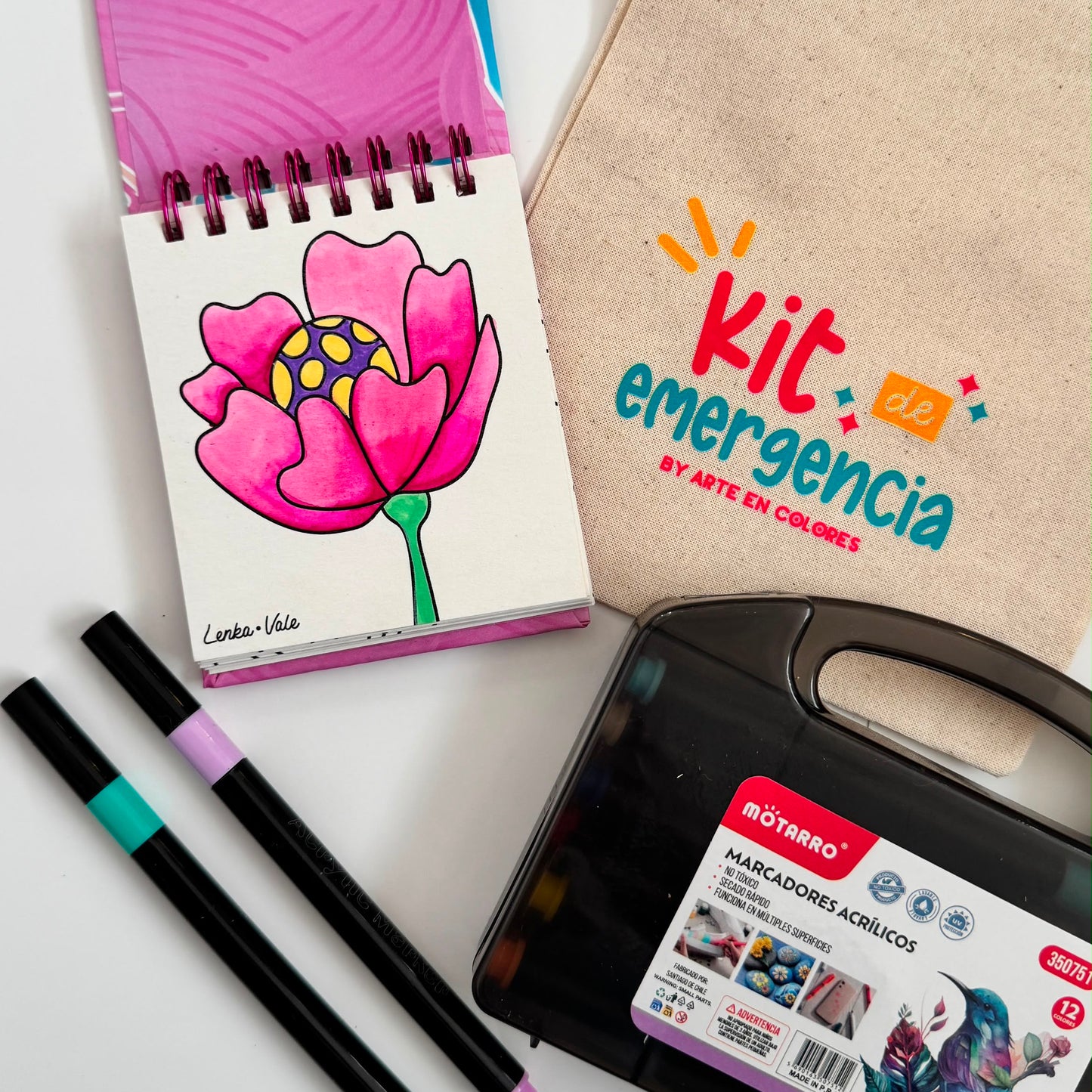 KIT DE EMERGENCIA - ACRÍLICOS