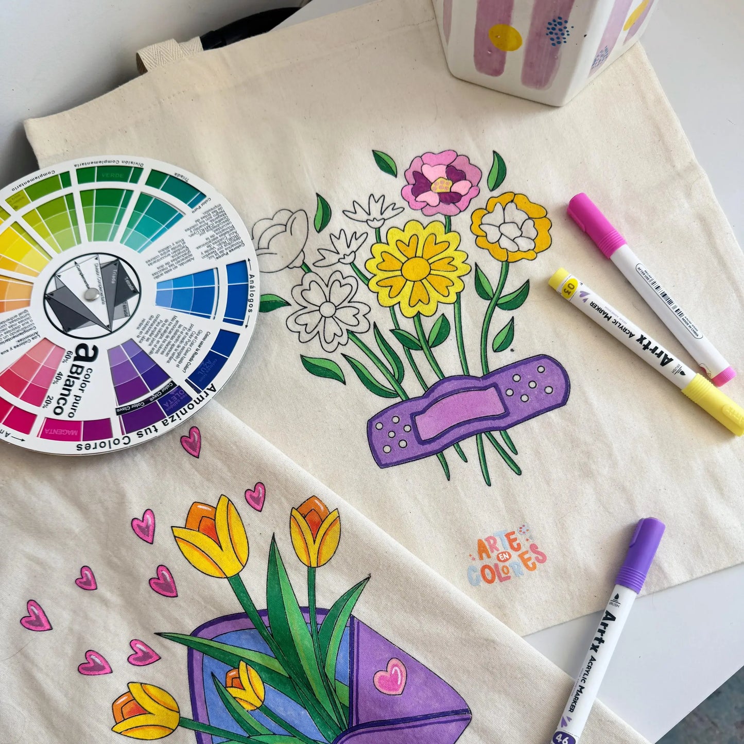 Workshop Tote en Colores