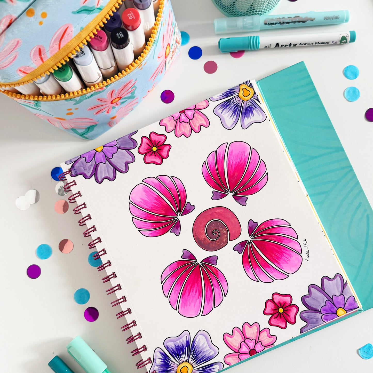 Agatha - Libro para colorear