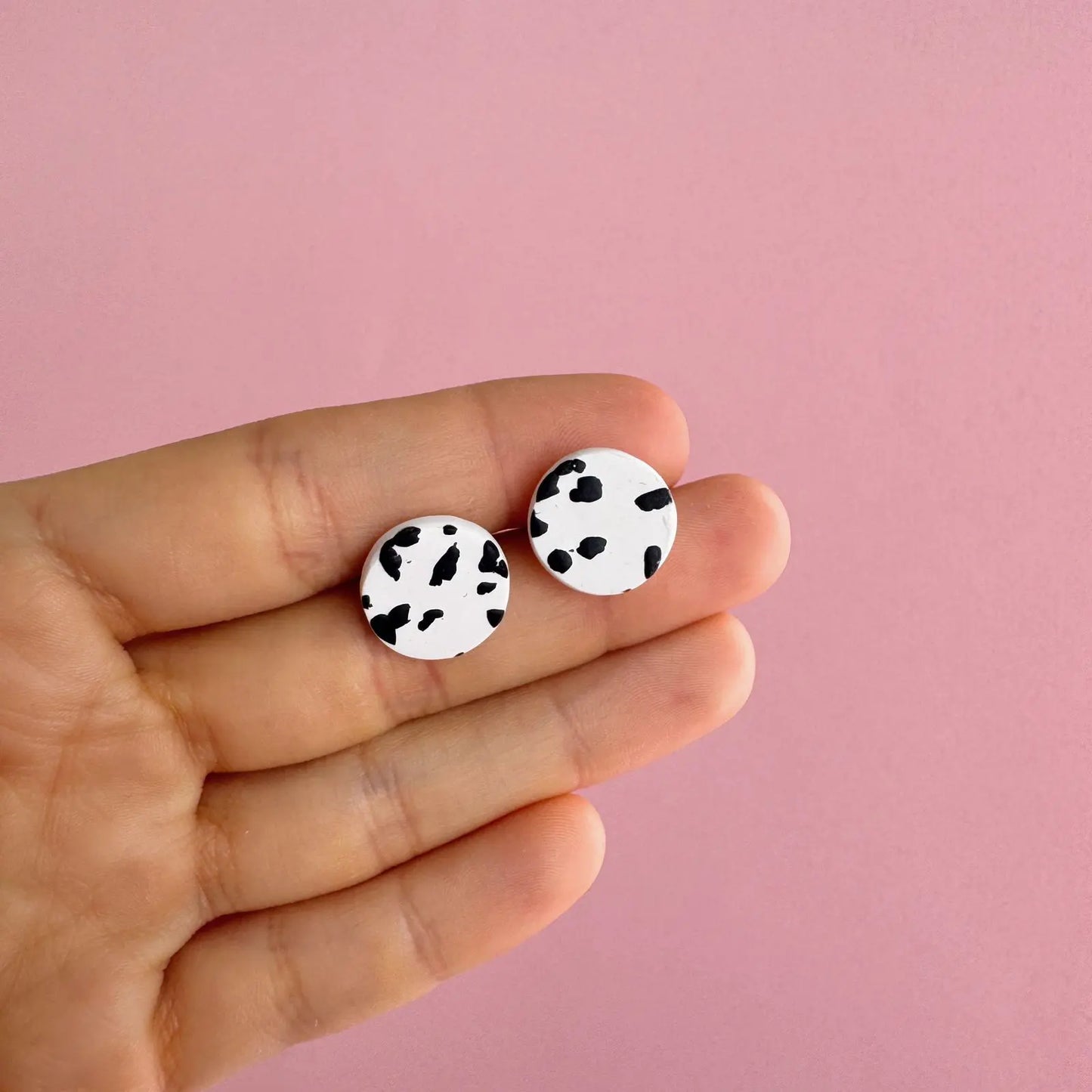 Aros – Puntos blanco y negro 1