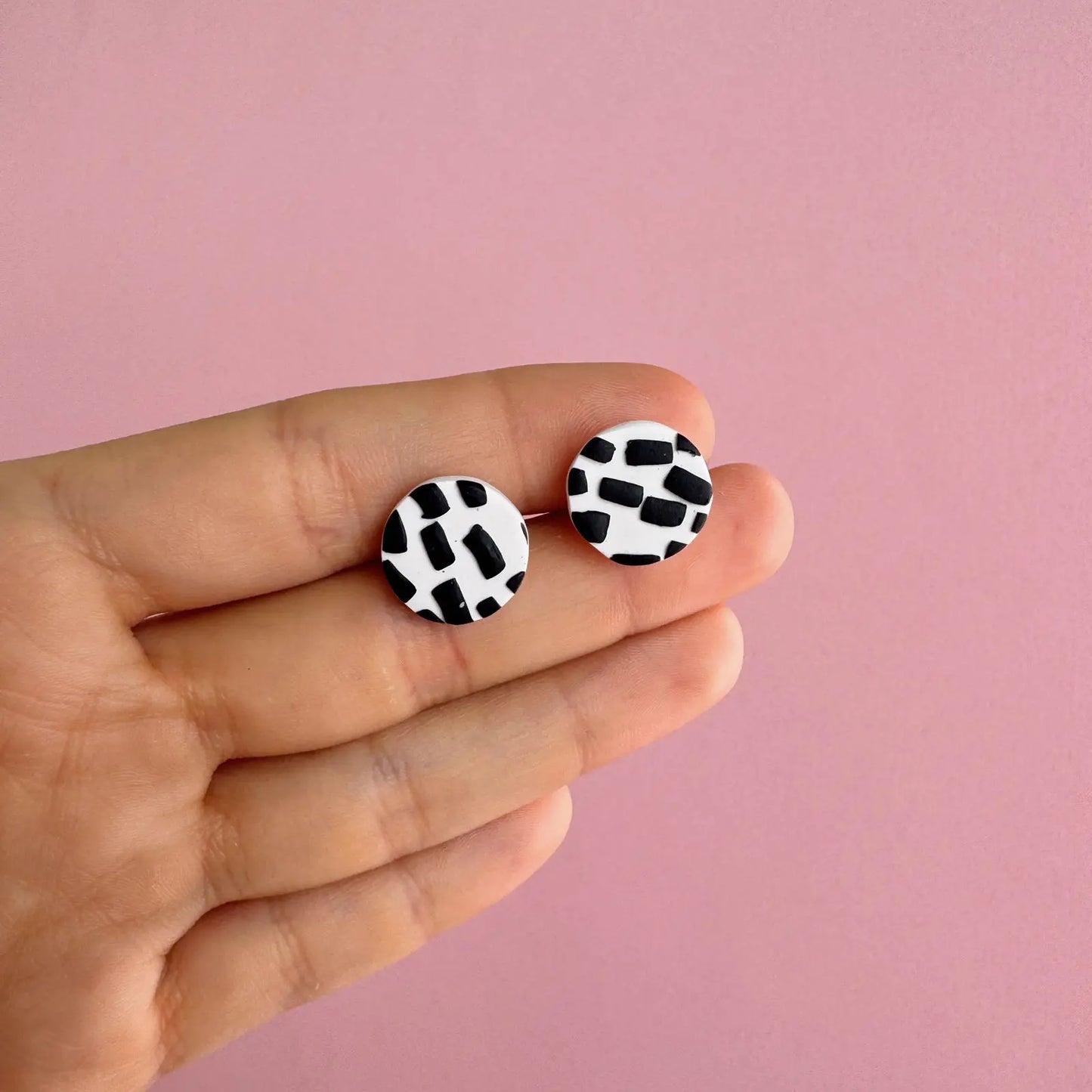 Aros – Puntos blanco y negro 2