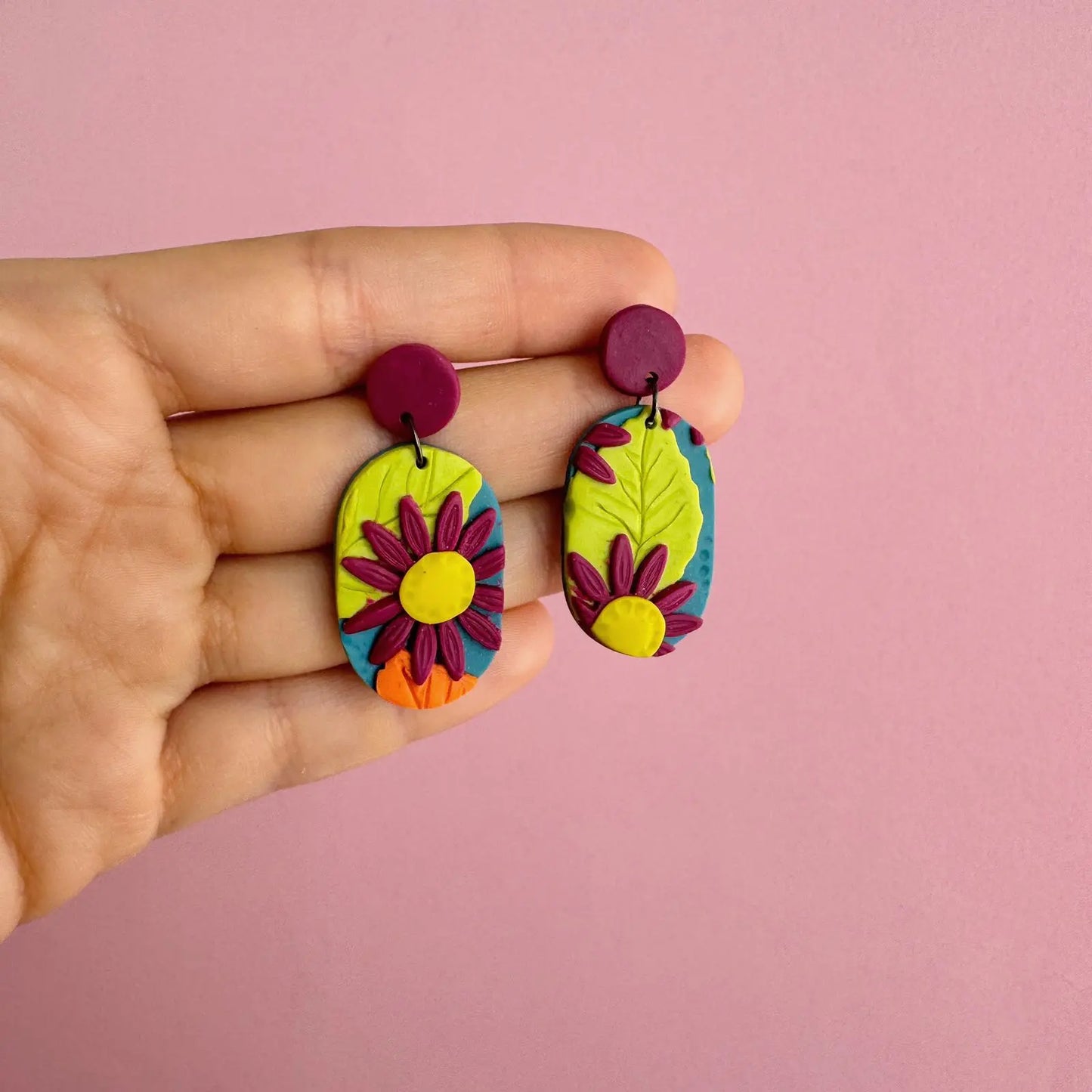 Aros – Colección floral – Óvalo