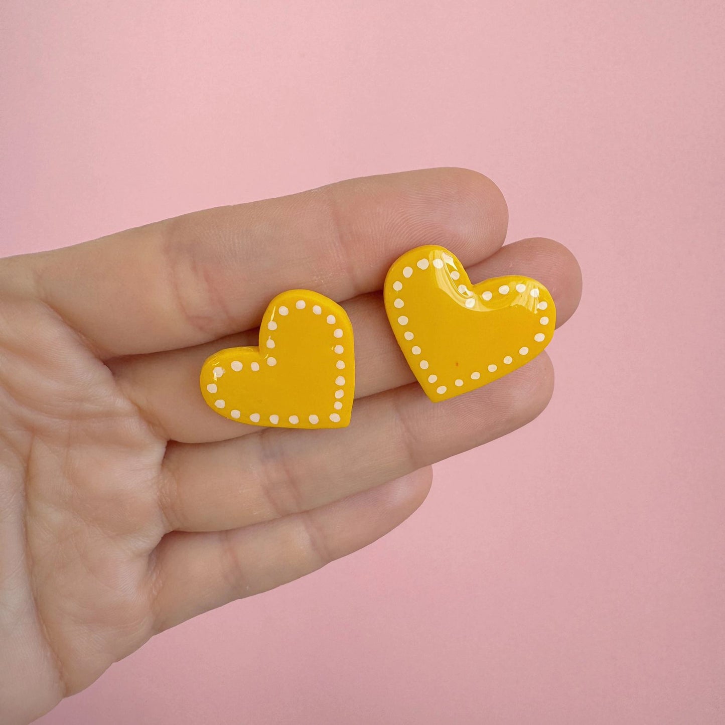 Aros – Corazón Amarillo