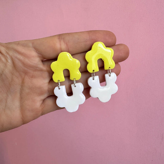 Aros – Duo amarillo