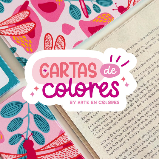 Cartas de Colores | Mail Club de papelería creativa y sorpresas para colorear (compra única)