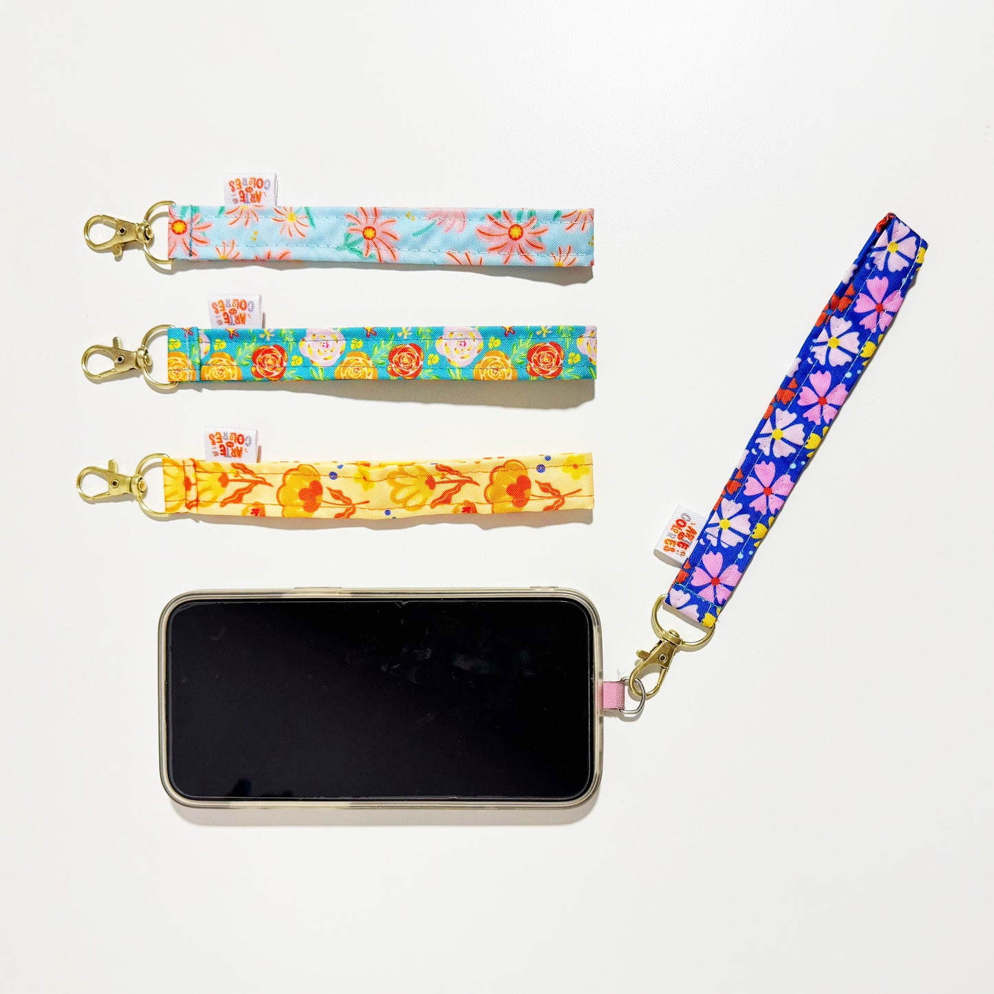 Mini Lanyard para Celular y Llaves - Naranjo