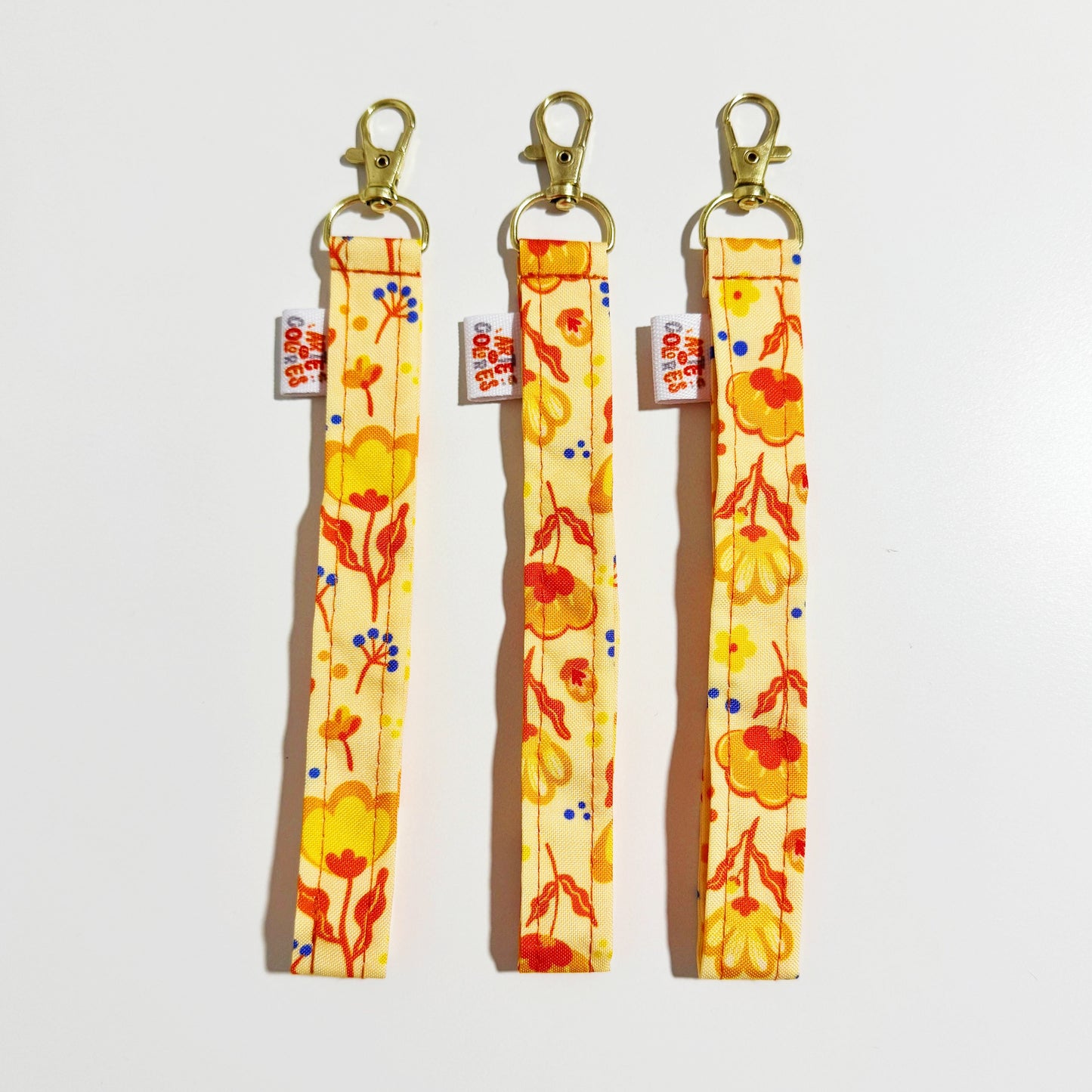 Mini Lanyard para Celular y Llaves - Naranjo